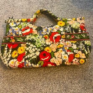 Vera Bradley Gabby Tote in Poppy Fields Pattern